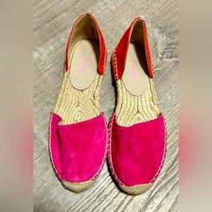 Boden Suede Espadrilles Size 39/US 8